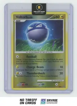 2008 Pokemon Diamond & Pearl - Stormfront Reverse Foil Voltorb #SH3 - Image 1