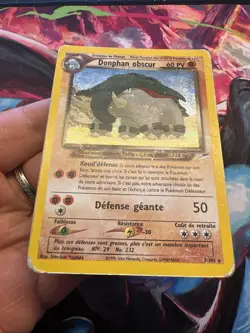 Carte Pokemon Donphan Obscur Holo 3/105 Neo Destiny Wizards Francais Vf Fr - Image 4