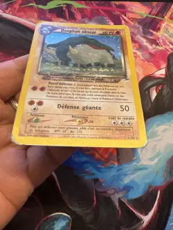 Carte Pokemon Donphan Obscur Holo 3/105 Neo Destiny Wizards Francais Vf Fr - Image 5