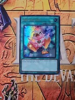 One for One (Alt. Art) RA03-EN056 Ultra Rare 1st Edition NM Yugioh - Image 1