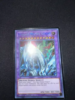 *** DRAGON MASTER KNIGHT *** SECRET RARE LCKC-EN008 YUGIOH! - Image 1