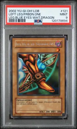2002 #121 LEFT LEG OF THE FORBIDDEN ONE PSA 9 - Image 1