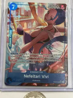 Nefeltari Vivi (Alternate Art) EB04-025 The Azure Sea's Seven Foil - Image 1