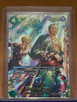 One Piece Roronoa Zoro PRB02-006 (SP) The Azure Sea's Seven (OP14) English - Image 1