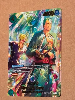 One Piece Roronoa Zoro PRB02-006 (SP) The Azure Sea's Seven (OP14) English - Image 3