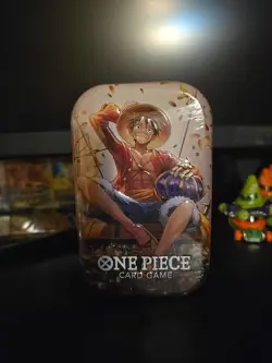 One Piece Tin Pack Set Vol. 2 Monkey.D.Luffy Factory Sealed - Image 1