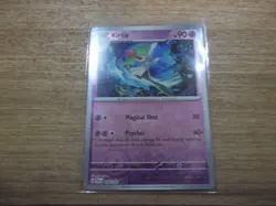 Pokemon Card Scarlet & Violet Paldean Fates 028/091 Kirlia Reverse Holo NM/M - Image 1