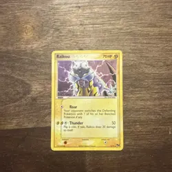 Pokemon Card - Raikou 3/17 POP Series 2 Rare Holo - Image 1