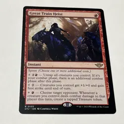 Great Train Heist Outlaws of Thunder Junction Regular - Image 1