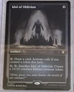 Idol of Oblivion (Foil Etched) Commander Masters Foil - Image 1