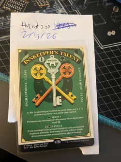 Innkeeper's Talent - Regional Championship Promo - Nonfoil - Near Mint - Image 1