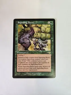 Saproling Burst - Nemesis - English Magic Gathering MTG - Image 1