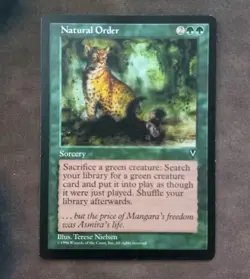 Magic: The Gathering NATURAL ORDER Visions RARE Lightly Played - Image 1