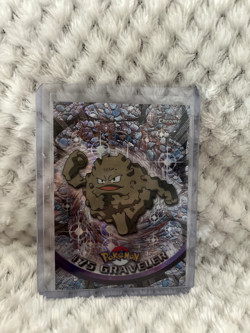 2000 Topps Chrome Pokemon Graveler #75 SPECTRA - Image 1