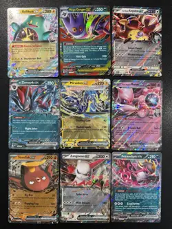 Pokemon TCG Ascending Heroes Ex Lot of 10 Double Rares NM/M Meganium, Gengar ETC - Image 1