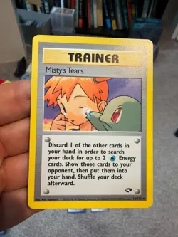 Misty pokemon card lot- Misty’s tears Misty’s wish Misty’s determination wrath - Image 5