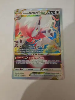 Hisuian Zoroark VSTAR 147/196 Pokemon TCG Lost Origin Ultra Rare NM - Image 1