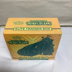 Pokemon Sword & Shield Rebel Clash Elite Trainer Box (403144)- Factory Sealed 820650807008 - Image 2