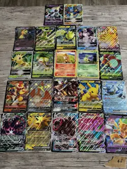 Pokemon *JUMBO* Card Lot Of 22 Oversized Cards Big V Max V Star Gx Ex Blastoise - Image 1