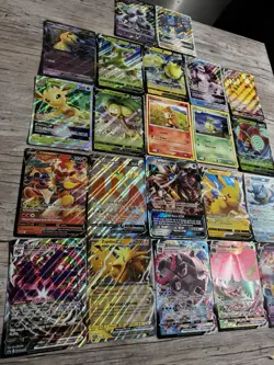 Pokemon *JUMBO* Card Lot Of 22 Oversized Cards Big V Max V Star Gx Ex Blastoise - Image 3