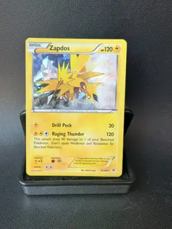 Zapdos 23/108 Cracked-lce Holo (Roaring Skies) Deck Excl Pokemon Card LP+ - Image 1