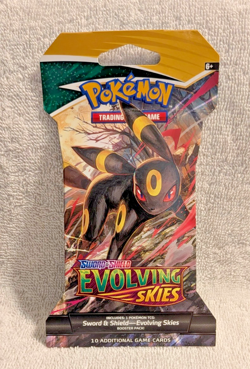Pokemon Sword and Shield Evolving Skies Booster Pack - Sealed New 820650808784 - Image 1
