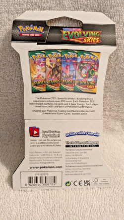Pokemon Sword and Shield Evolving Skies Booster Pack - Sealed New 820650808784 - Image 4
