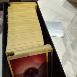 Pokemon Cards Lot Cards 63 Sleeved and Shinning Legends Carrying Box Mint Con - Image 4