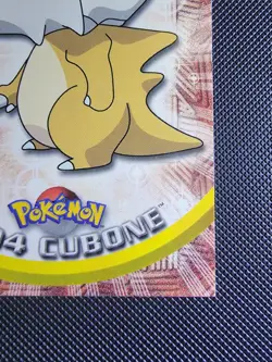 Pokemon Card - Cubone Topps TV Animation Edition 104 Blue Logo - Image 4