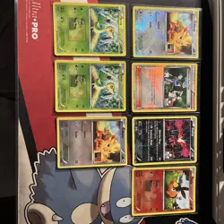 LOT OF 7 POKEMON LEAGUE STAMPED PROMOS ALL LIGHTLY PLAYED TO NEAR MINT MID ERA - Image 1