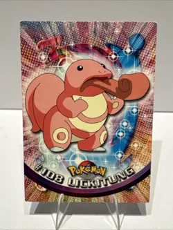 Lickitung #108 Pokemon 2000 Topps TV - Image 1