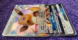 Eevee GX SM174 Sun & Moon Promo Holo Rare Pokemon *NICE* - Image 2