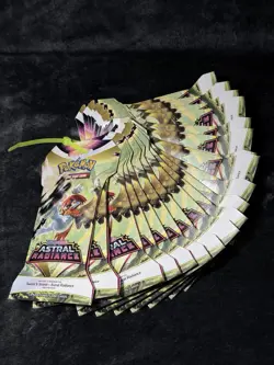 Pokemon TCG Sword and Shield Astral Radiance Booster Pack 2022 Lot of 19 - Image 2