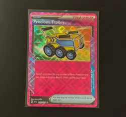 Pokemon TCG Precious Trolley 185/191 Ace Spec Trainer SV Surging Sparks MINT - Image 3