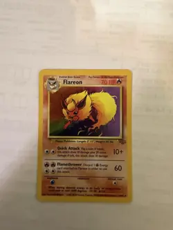 Pokemon TCG Vaporeon Flareon Jolteon Holo Jungle set Near Mint - Image 3