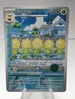 Pokemon Card TCG - Sunflora 169/167 Illustration Rare Twilight Masquerade - #2 - Image 1
