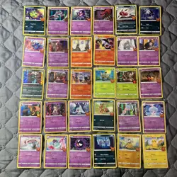 2022 POKEMON TCG Trick or Trade Halloween COMPLETE (30) Card Set - Image 1
