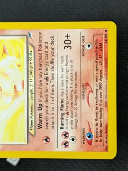 Light Flareon 46/105 - Neo Destiny Unlimited Uncommon Pokemon TCG NM - Image 5