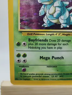 Pokemon Nidoqueen 07/64 Jungle Holo Rare Unlimited 90 HP 1999 TCG Card - Image 2