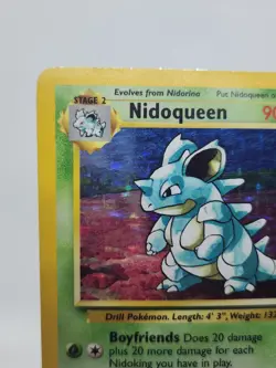Pokemon Nidoqueen 07/64 Jungle Holo Rare Unlimited 90 HP 1999 TCG Card - Image 3
