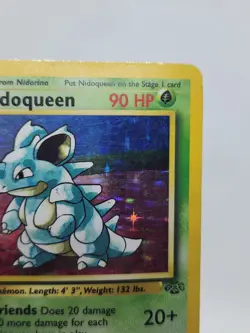 Pokemon Nidoqueen 07/64 Jungle Holo Rare Unlimited 90 HP 1999 TCG Card - Image 4