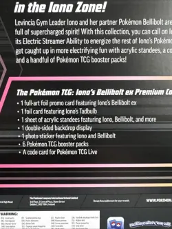 Pokemon TCG Ionos Bellibolt ex Premium Collection Box - Image 5