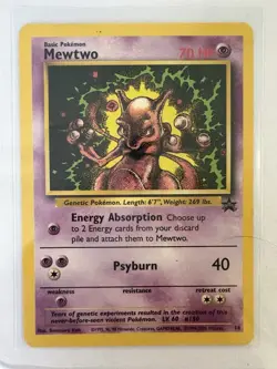Black Star Promo Pokemon Vintage Lot (4) Mew, Togepi, Jirachi, Hitmontop - Image 3