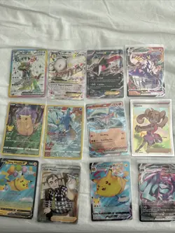 Pokemon TCG V, Vstar, VMAX, EX Lot of 12 Includes Promos - Image 1