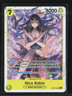 One Piece Card Game EB03 Nico Robin Sr Eb03-055 - Image 1