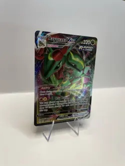 Pokemon TCG Rayquaza VMAX Evolving Skies Holo Ultra Rare Card 111/203 - Image 2