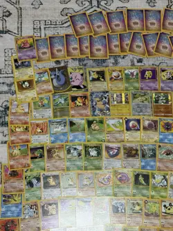 Collection Bulk Lot of 200+ Gym/DP/BASE/TOPPS Pokemon Cards Vintage 1999 WOTC🤯 - Image 2