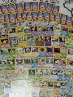 Collection Bulk Lot of 200+ Gym/DP/BASE/TOPPS Pokemon Cards Vintage 1999 WOTC🤯 - Image 3