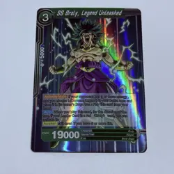 SS Broly, Legend Unleashed Dragon Ball Super Card Holo Foil Cool Art Tc11 - Image 1