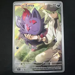 Pokemon N's Zorua 189 Sv: Scarlet & Violet Promo Cards Promo Holo 70 HP - Image 1